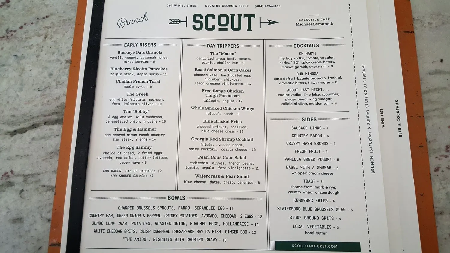 Menu 6