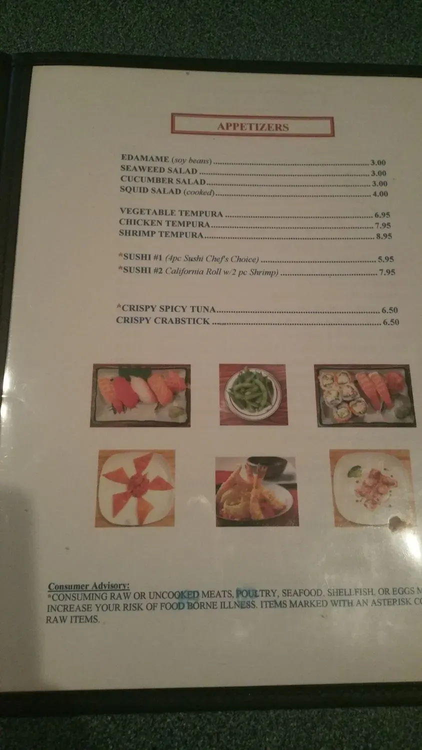 Menu 6