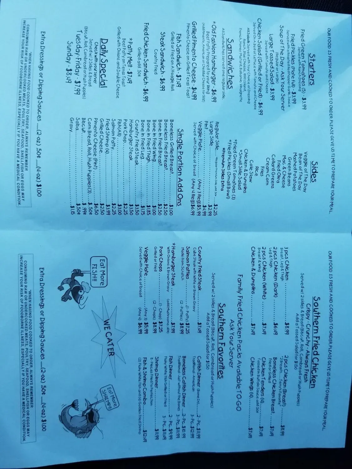 Menu 3