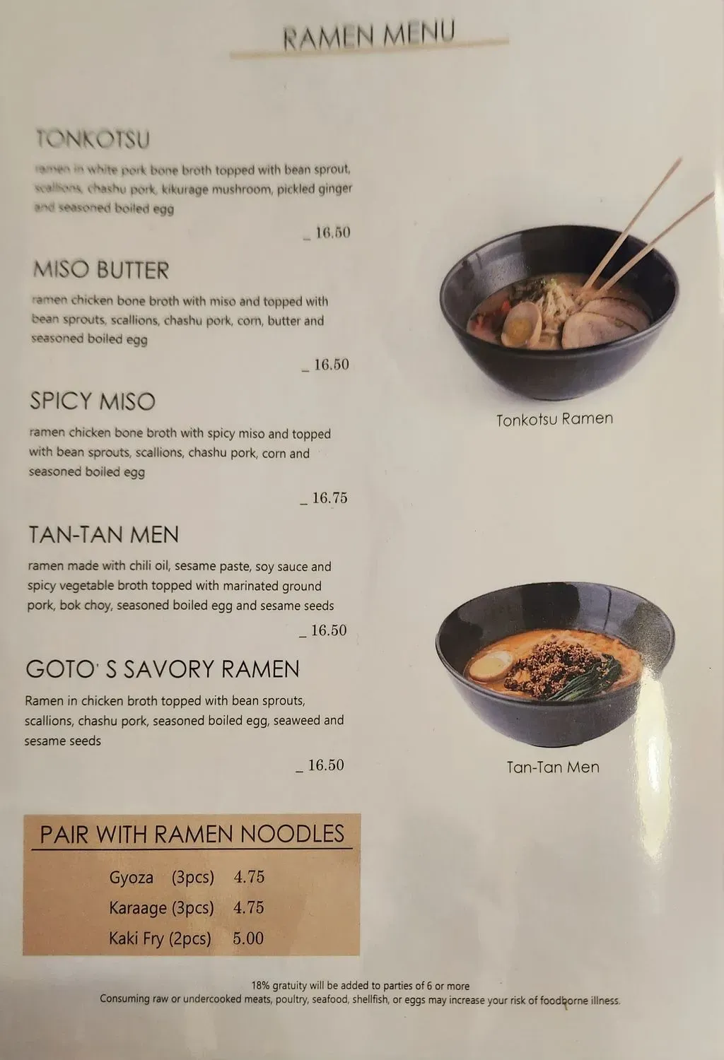 Menu 4