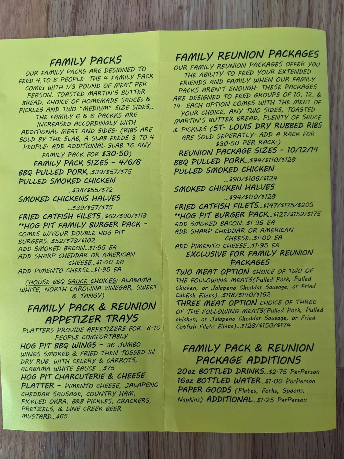 Menu 3