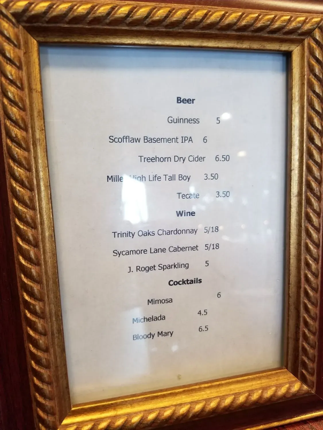 Menu 4