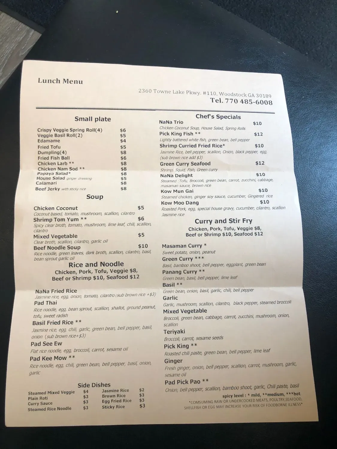 Menu 6