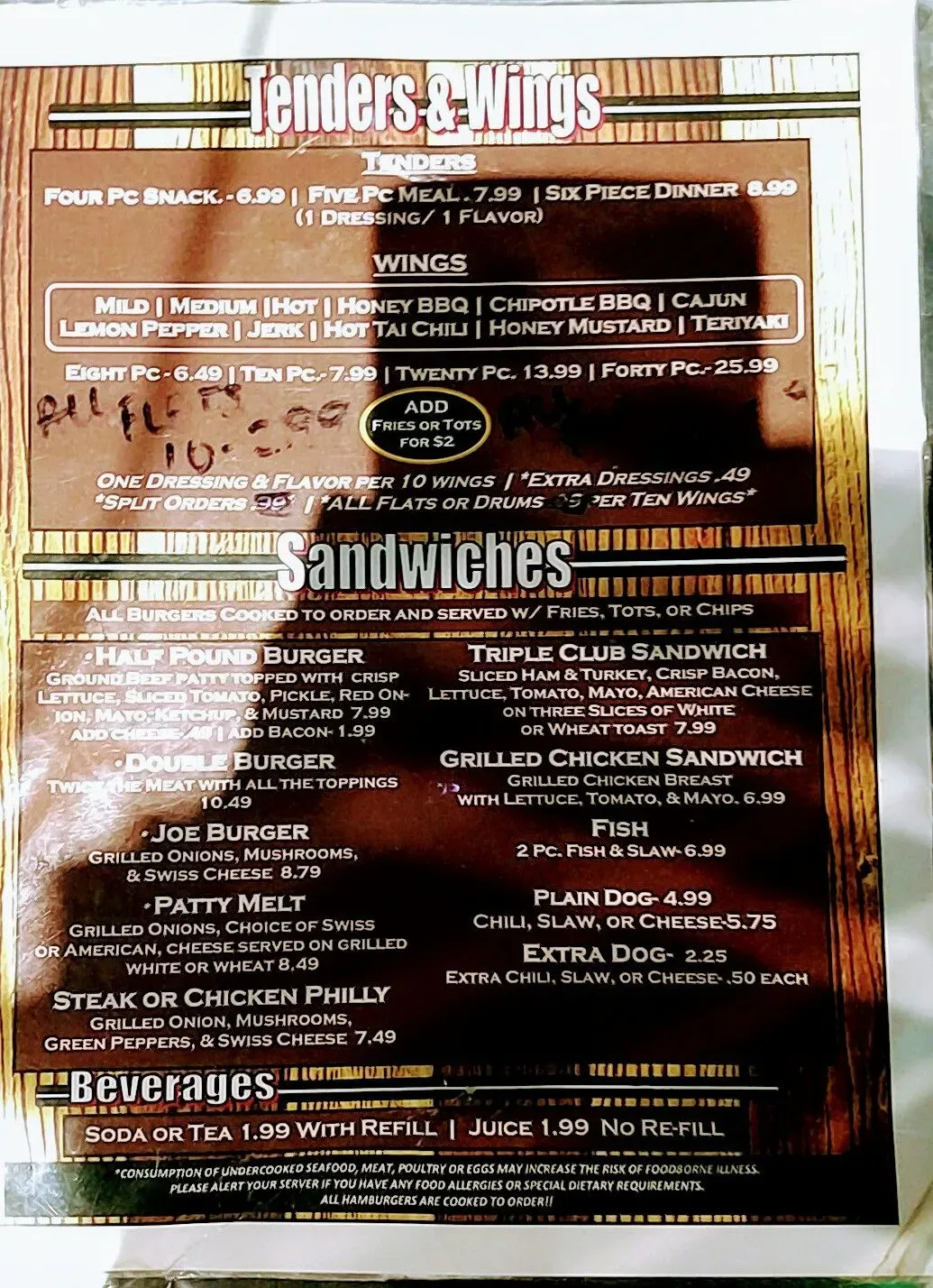 Menu 4