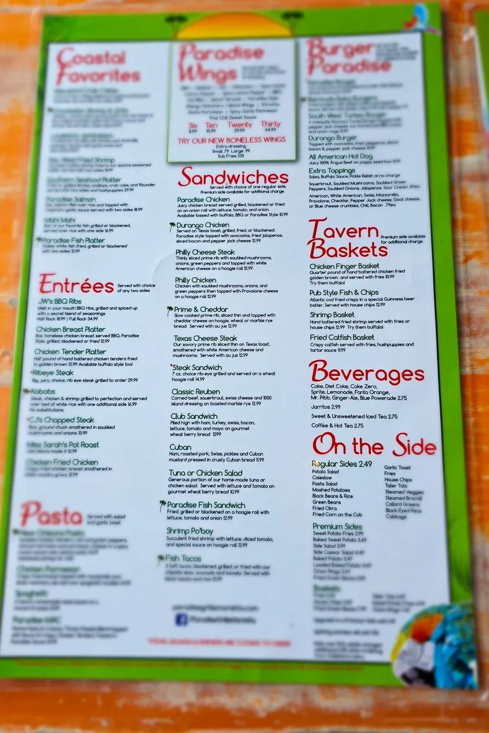 Menu 4