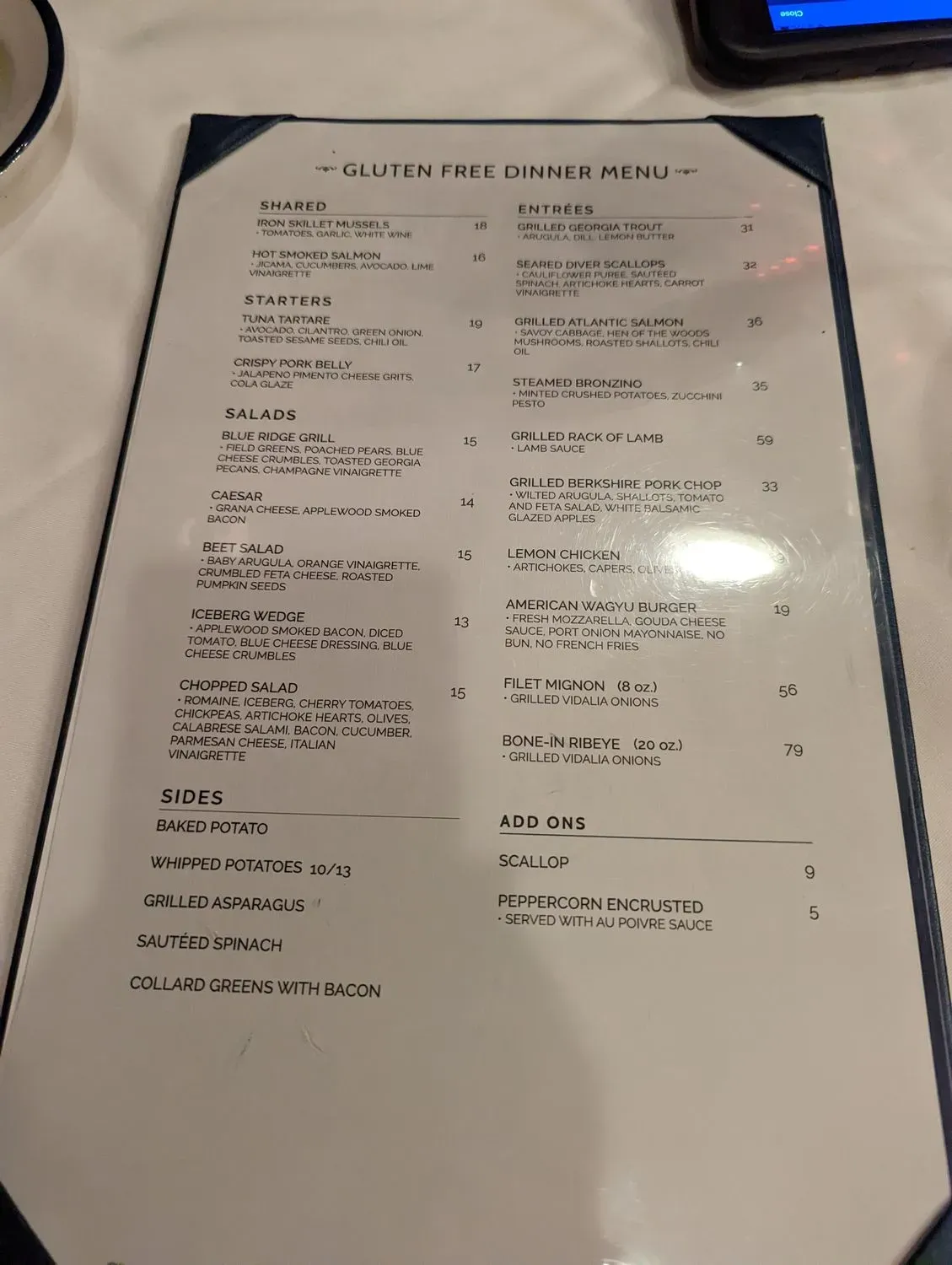 Menu 6