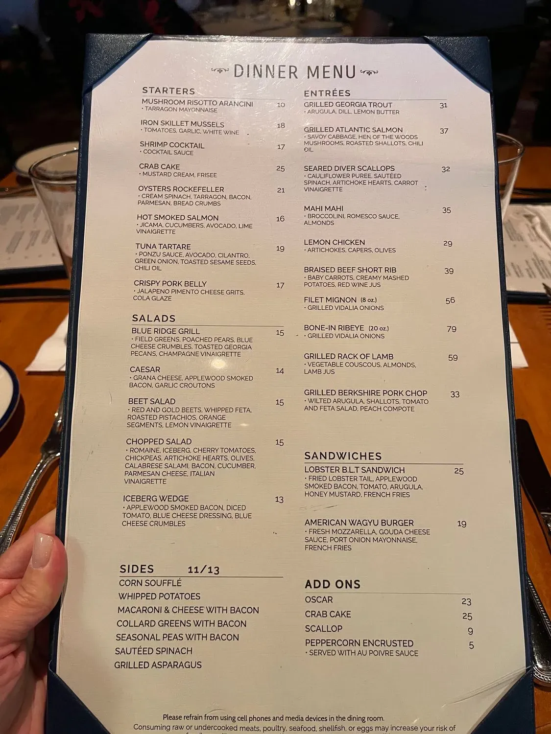 Menu 3