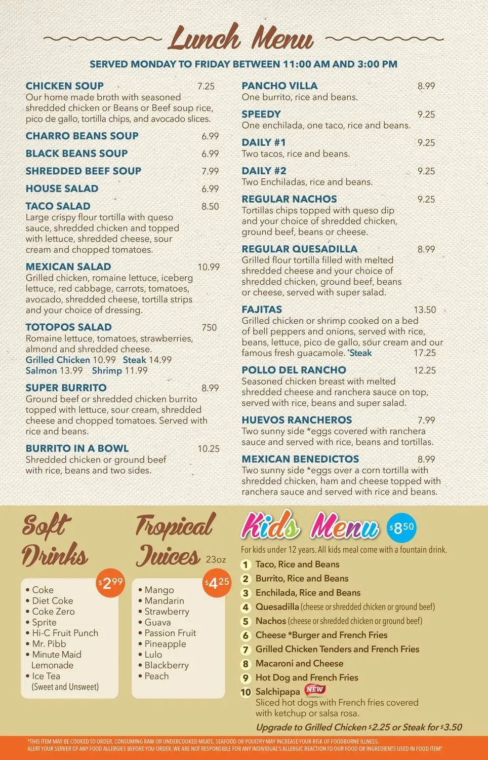 Menu 4