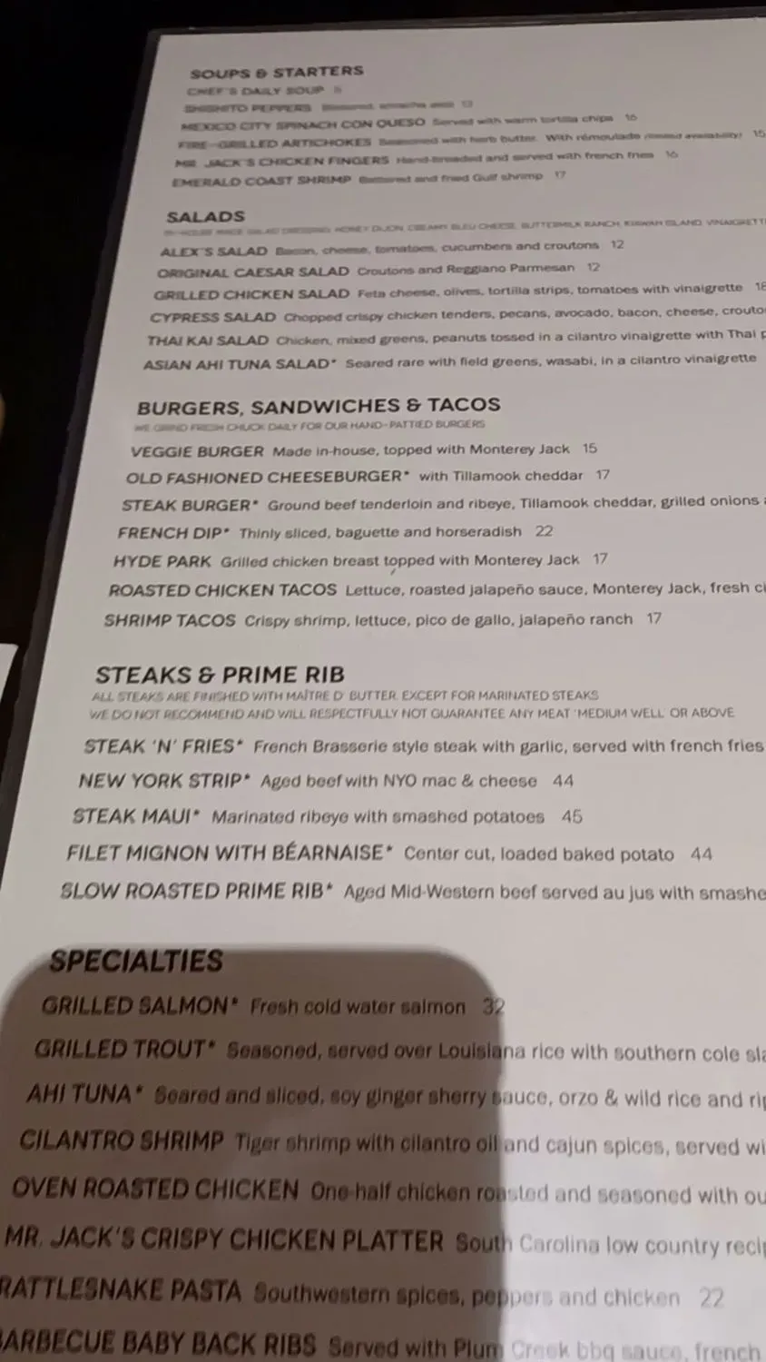 Menu 6