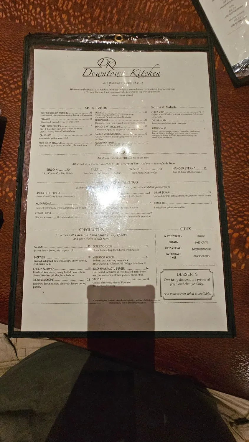 Menu 6