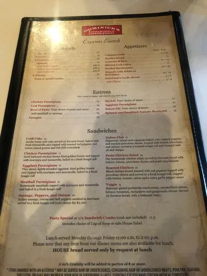 Menu 4