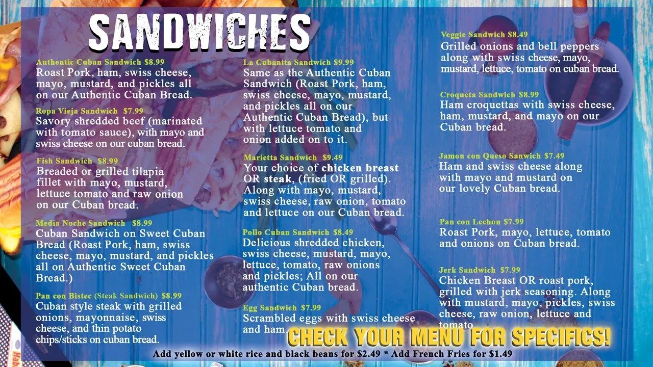 Menu 3