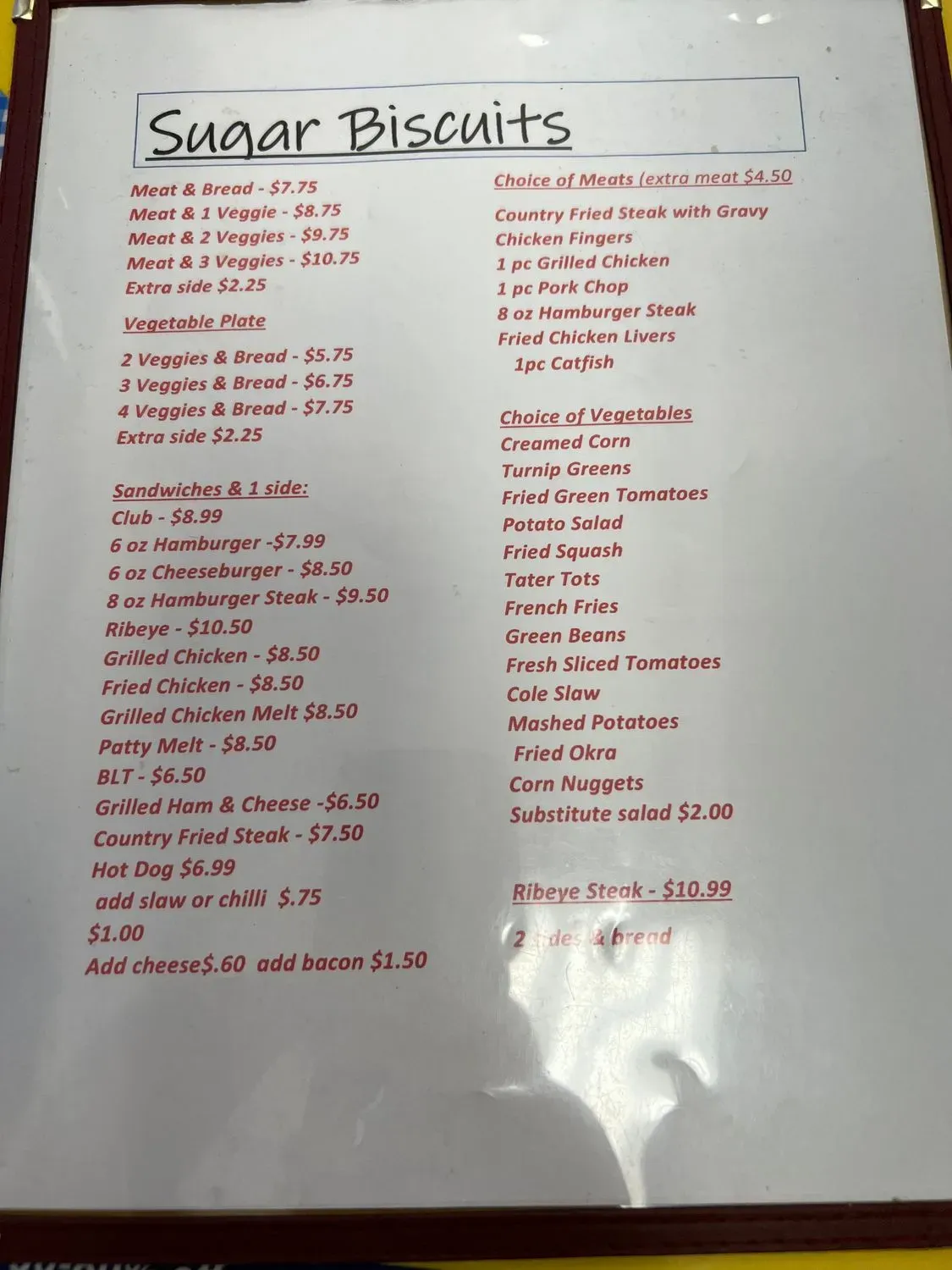 Menu 4