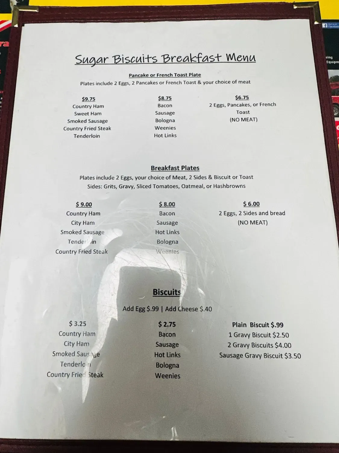 Menu 4