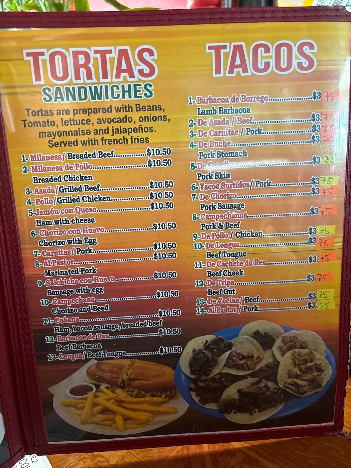 Menu 4