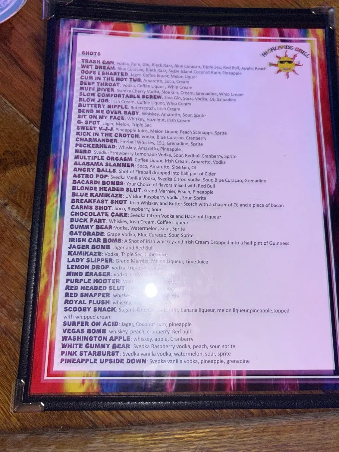 Menu 6