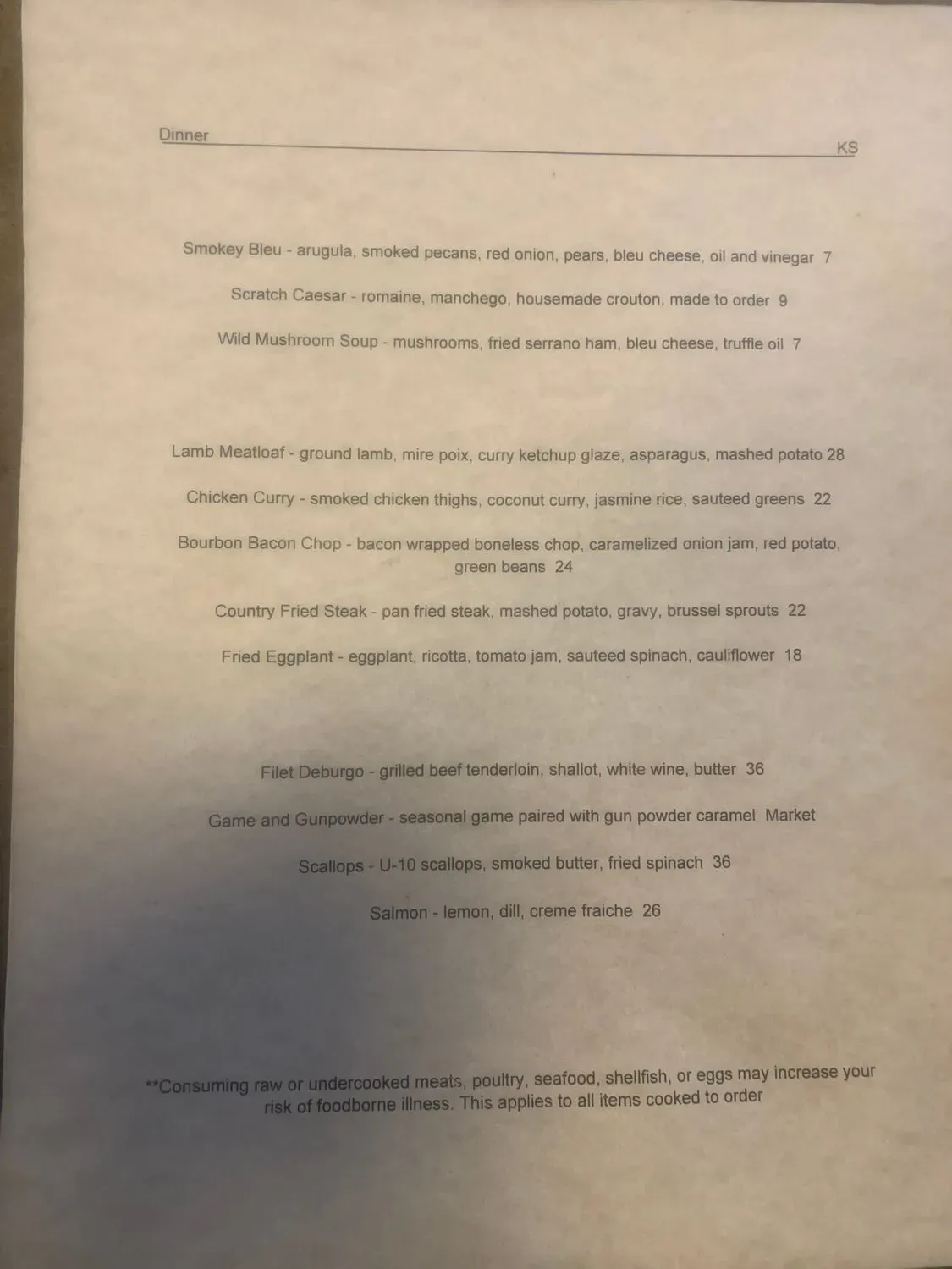 Menu 6