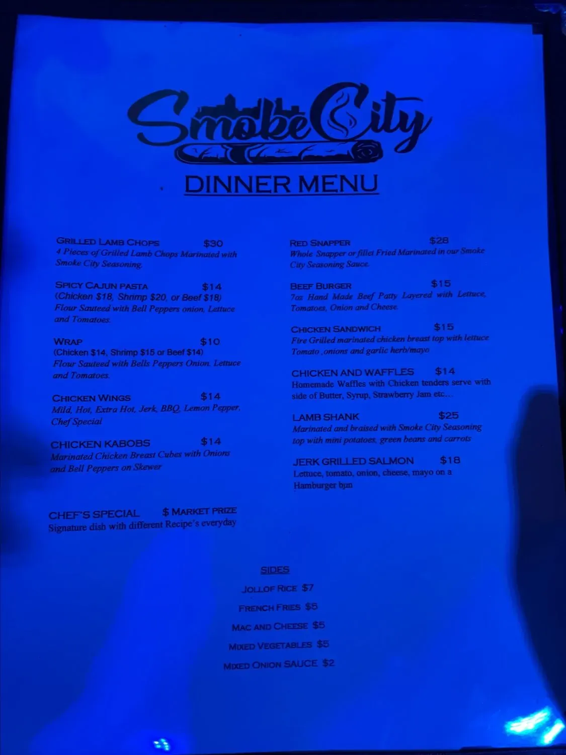 Menu 3