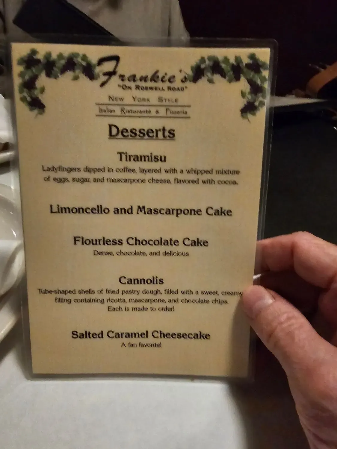 Menu 6