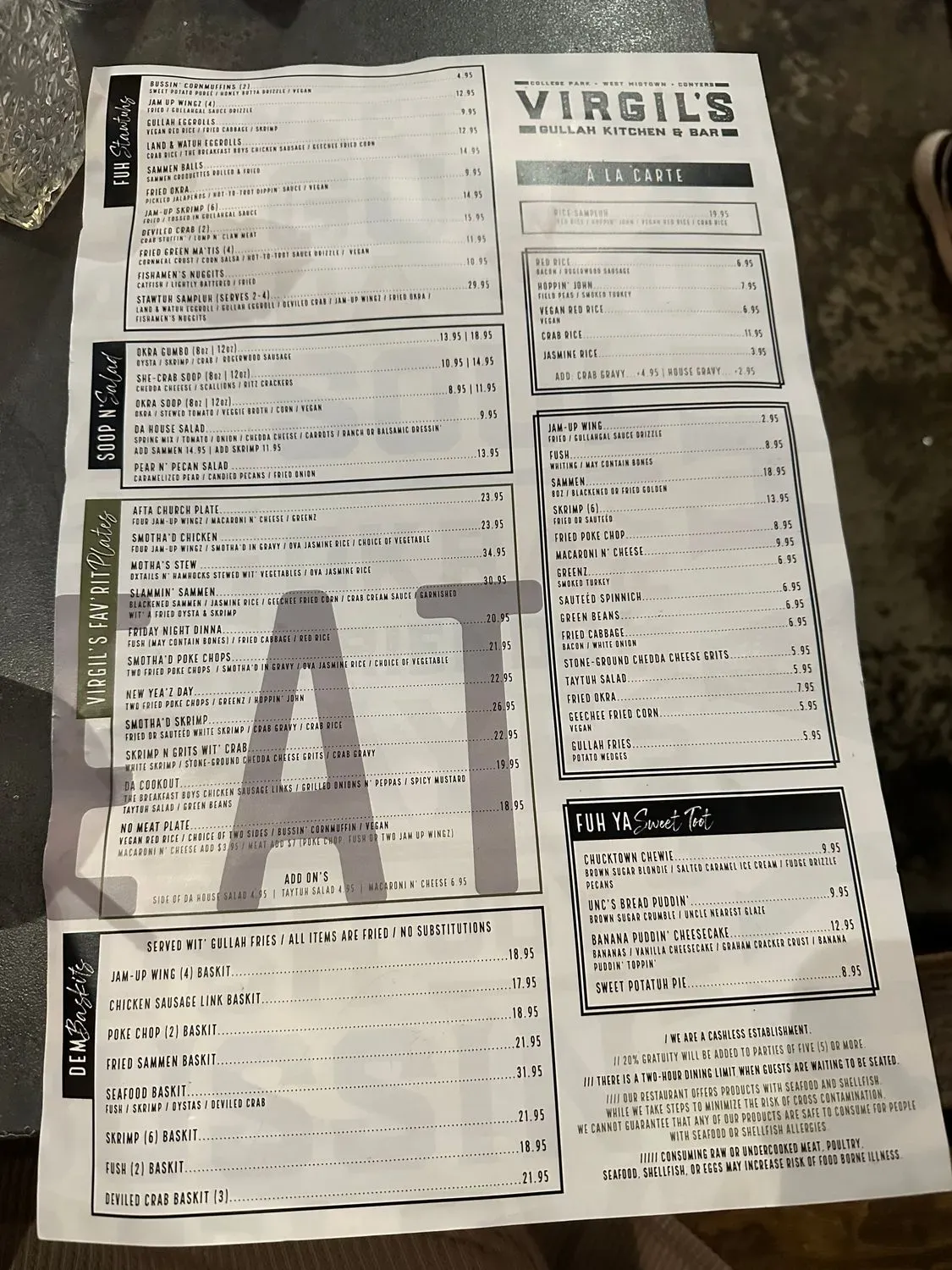 Menu 6