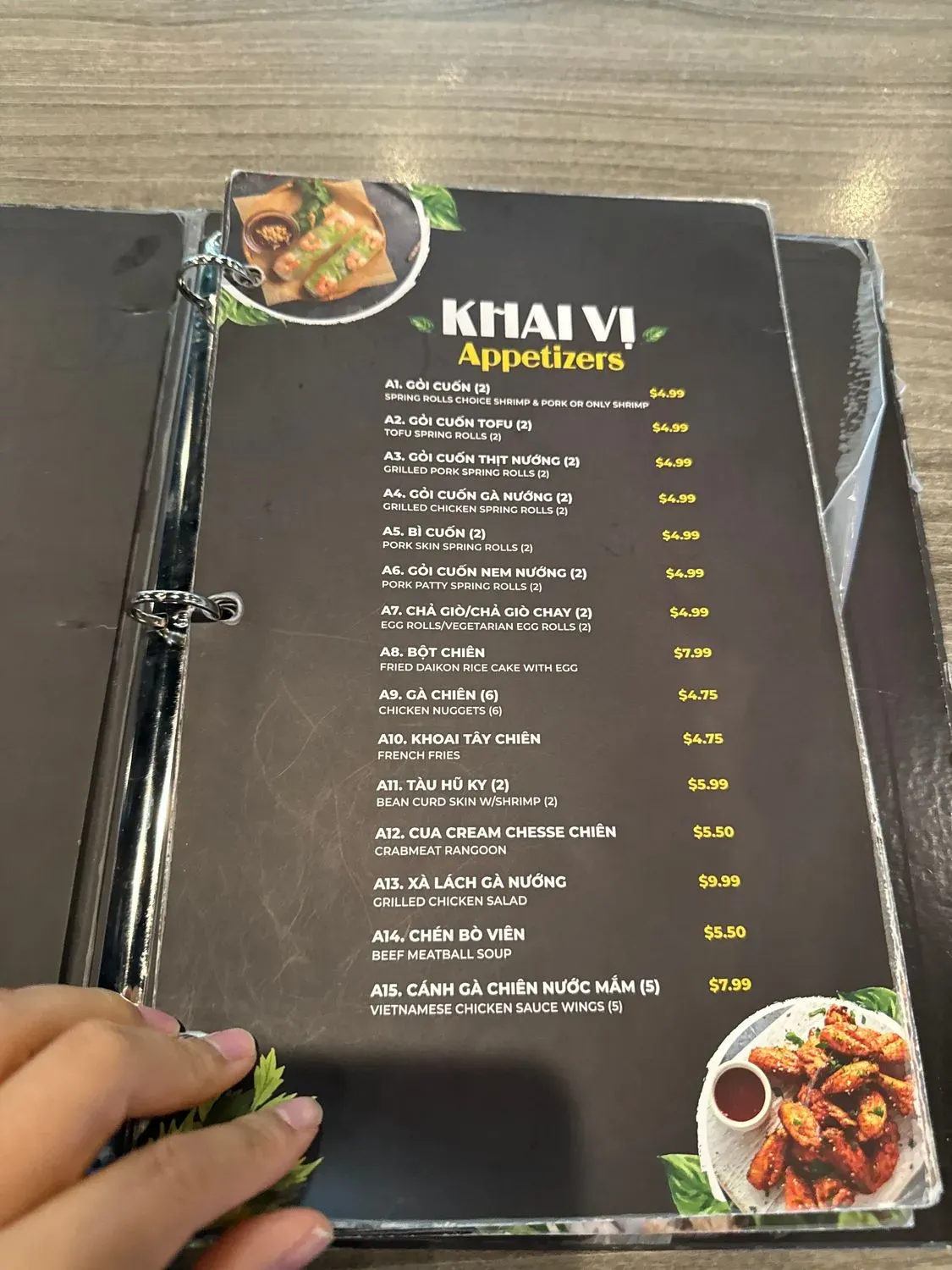 Menu 4