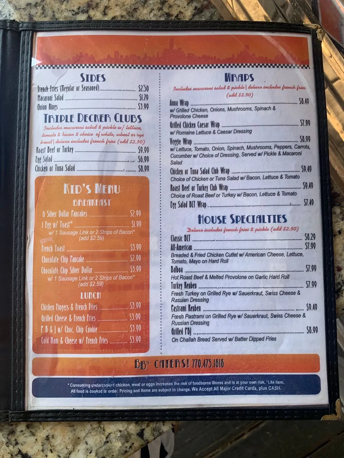 Menu 4