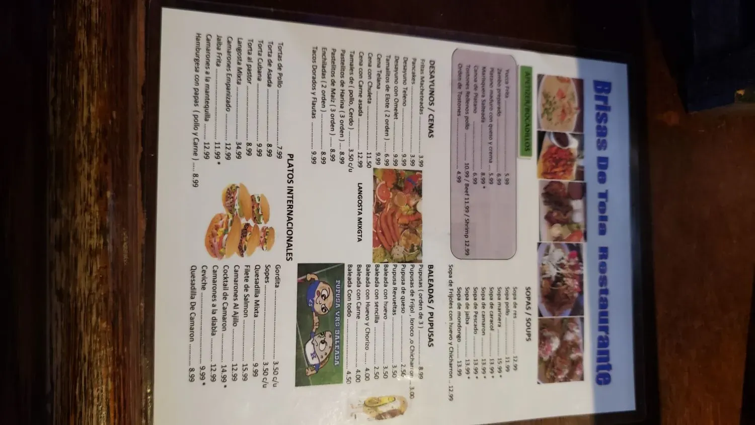 Menu 3