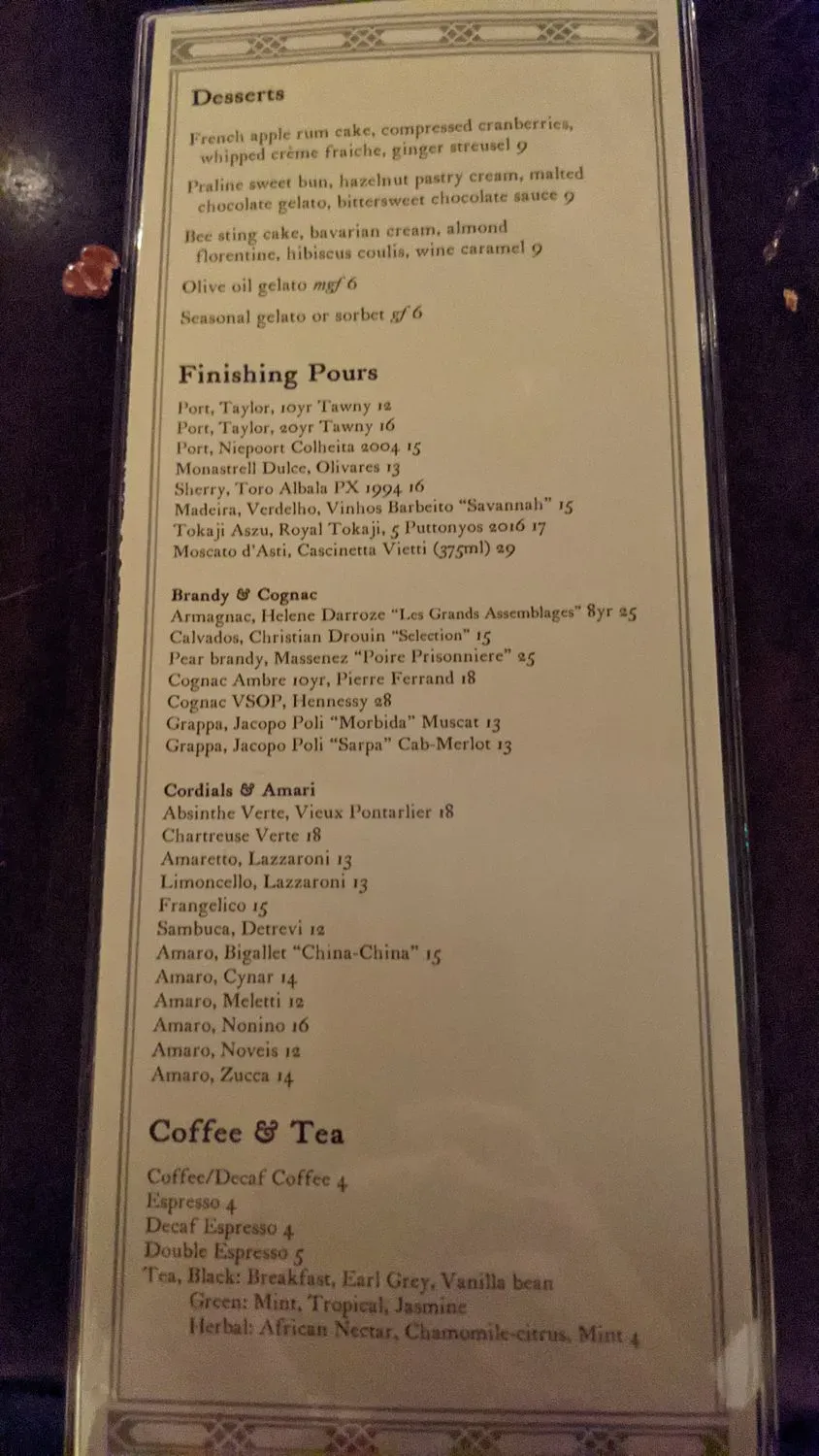 Menu 6