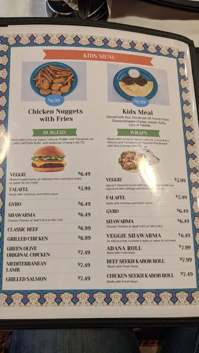 Menu 6