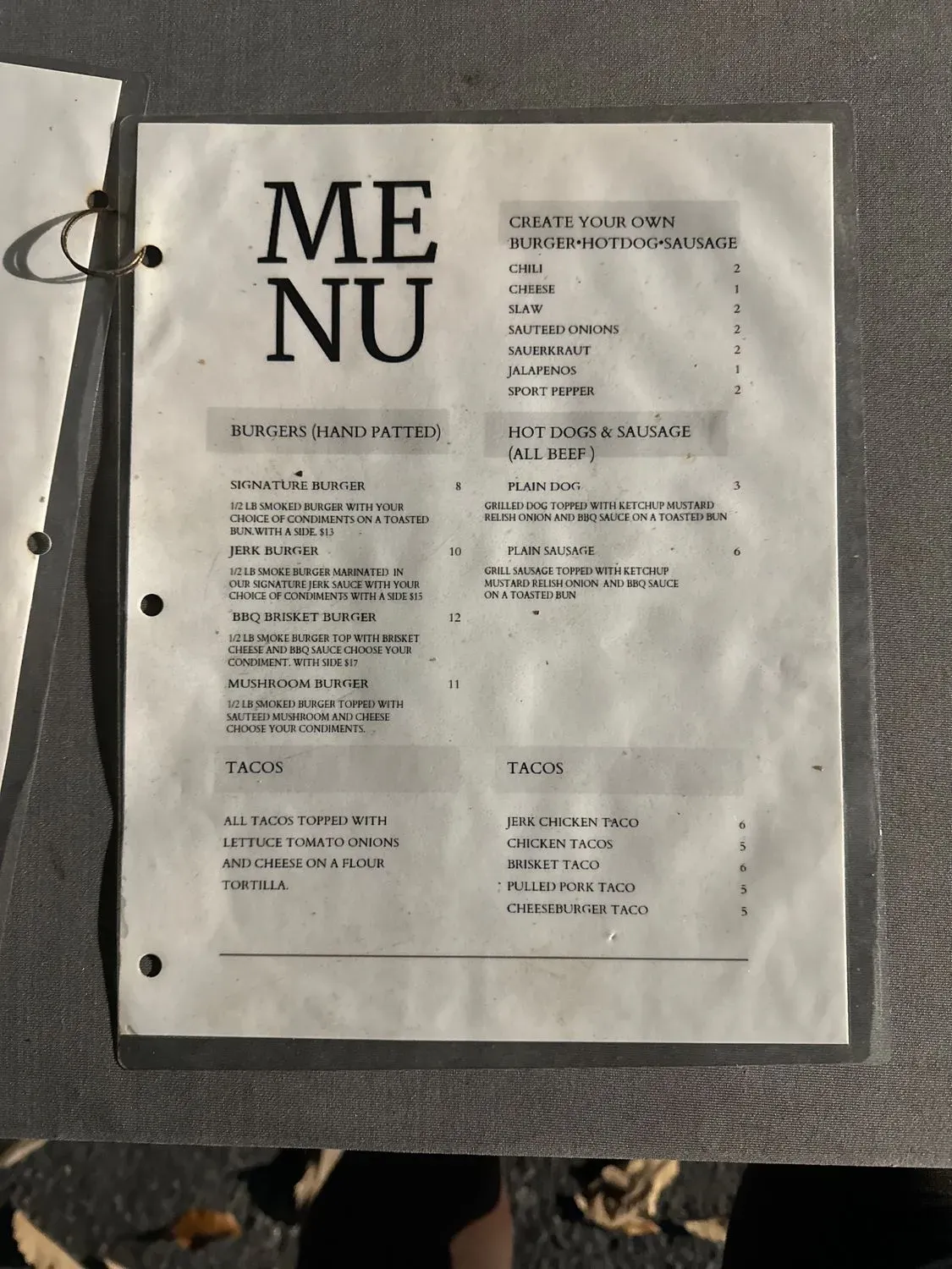 Menu 4