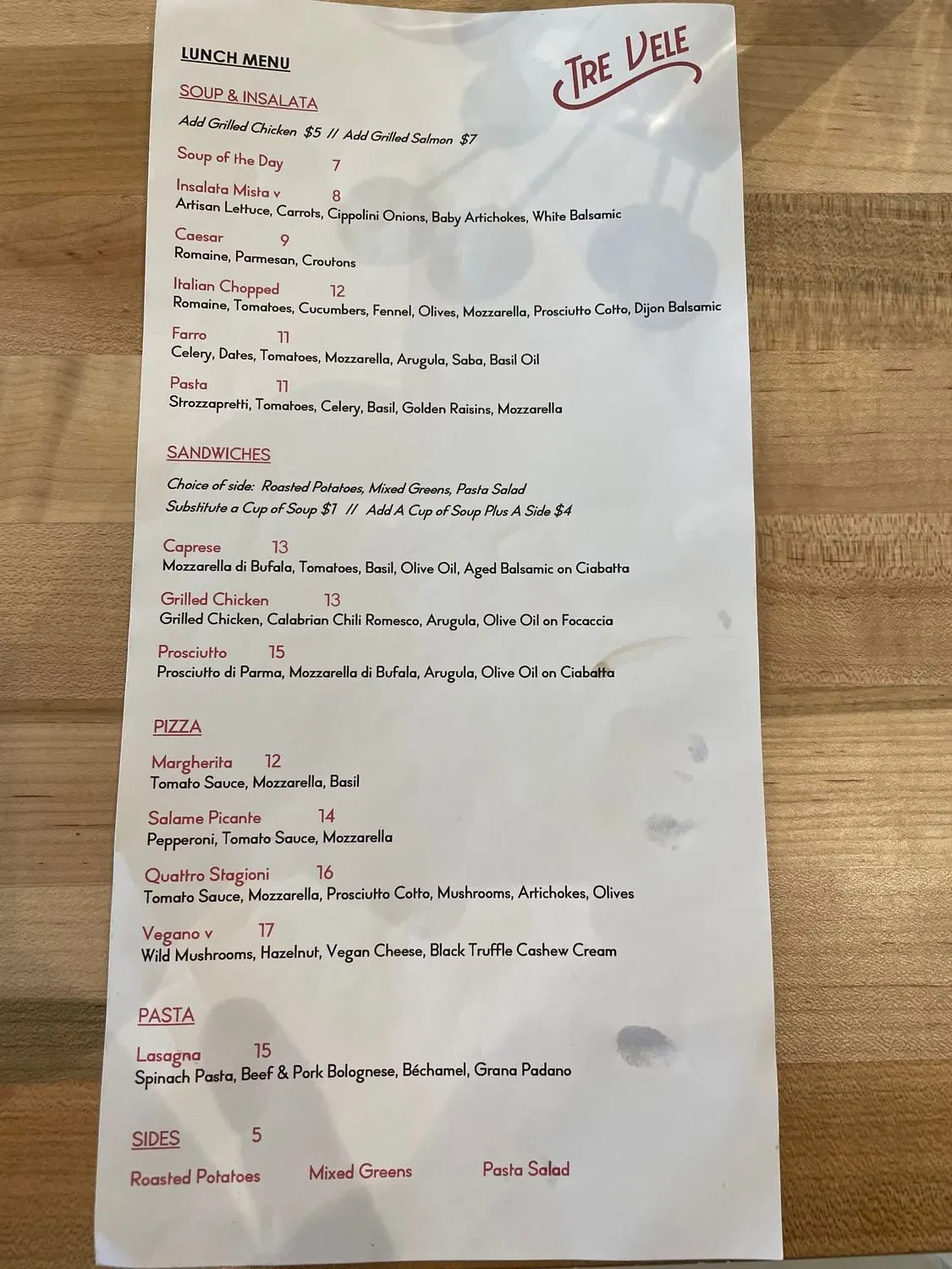 Menu 4