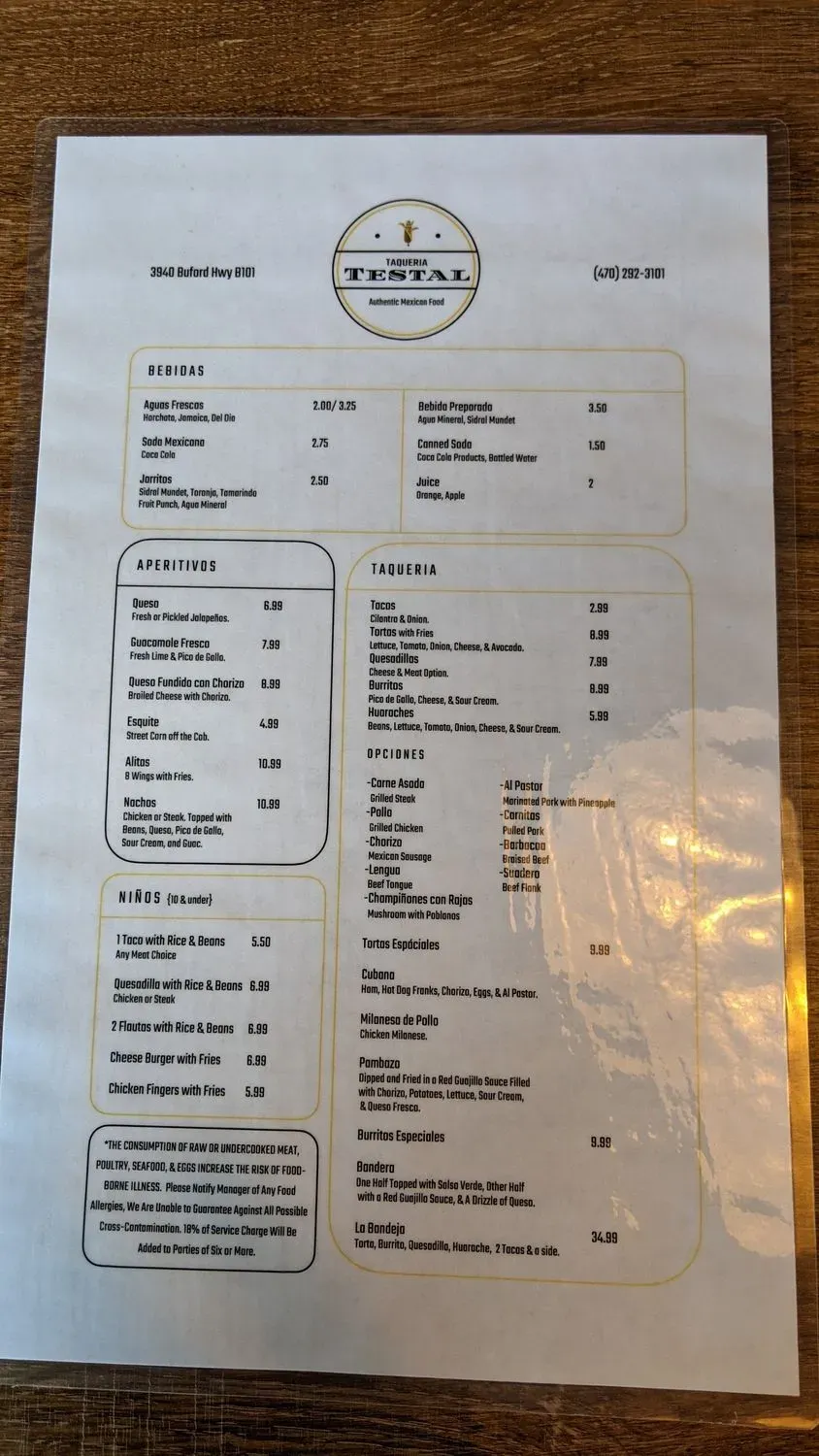 Menu 4