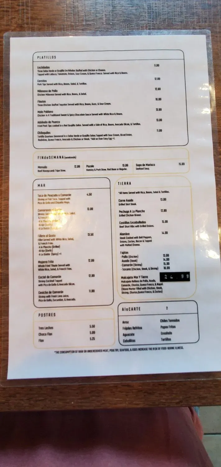 Menu 6