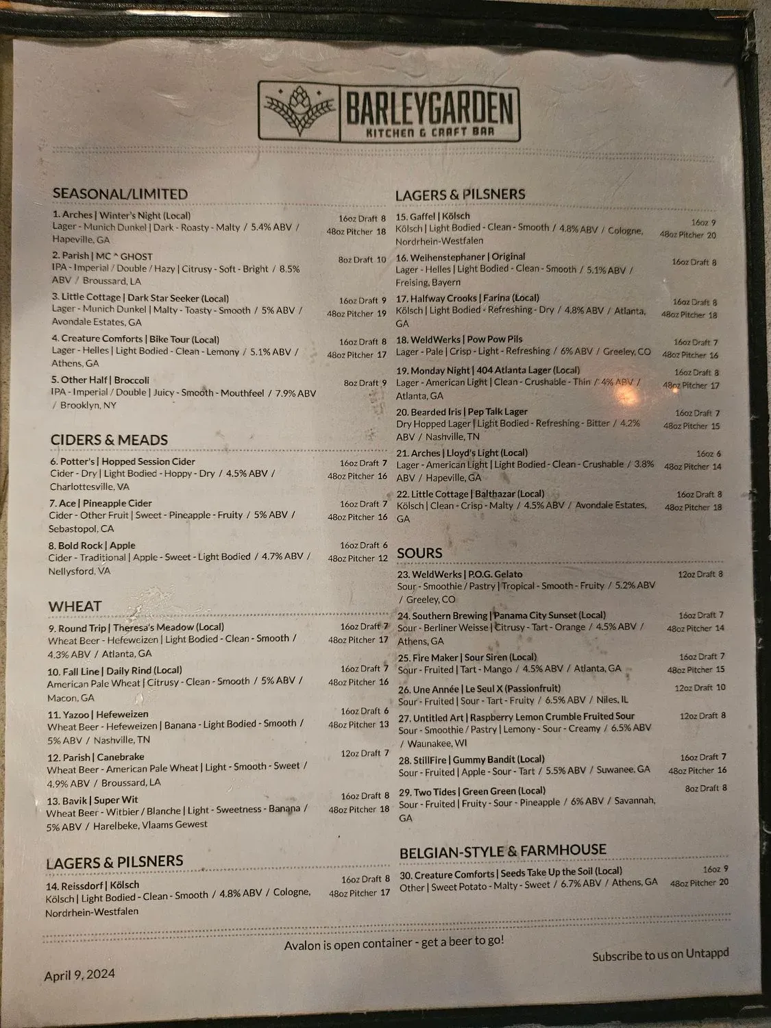 Menu 3