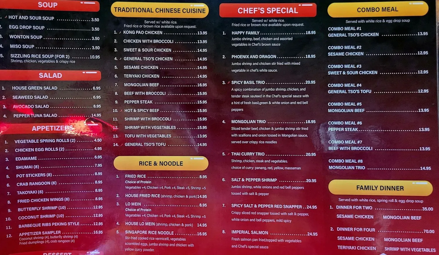 Menu 3