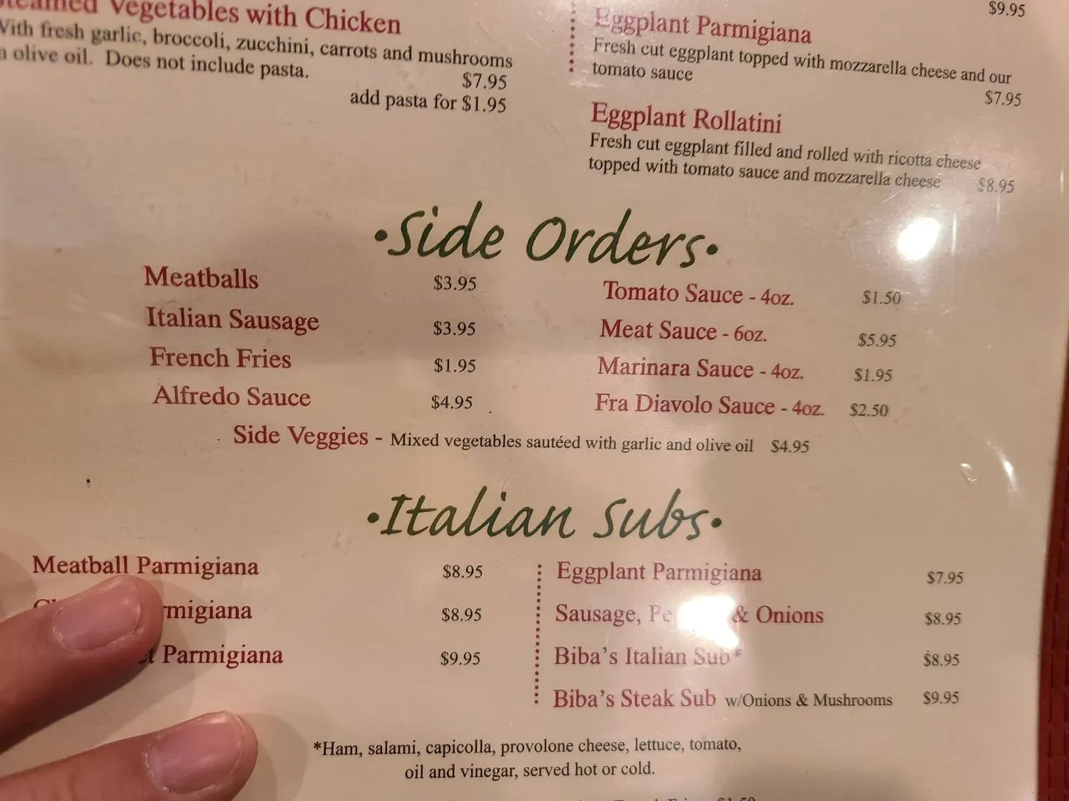 Menu 3