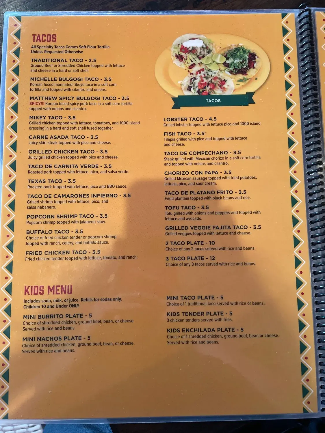 Menu 6