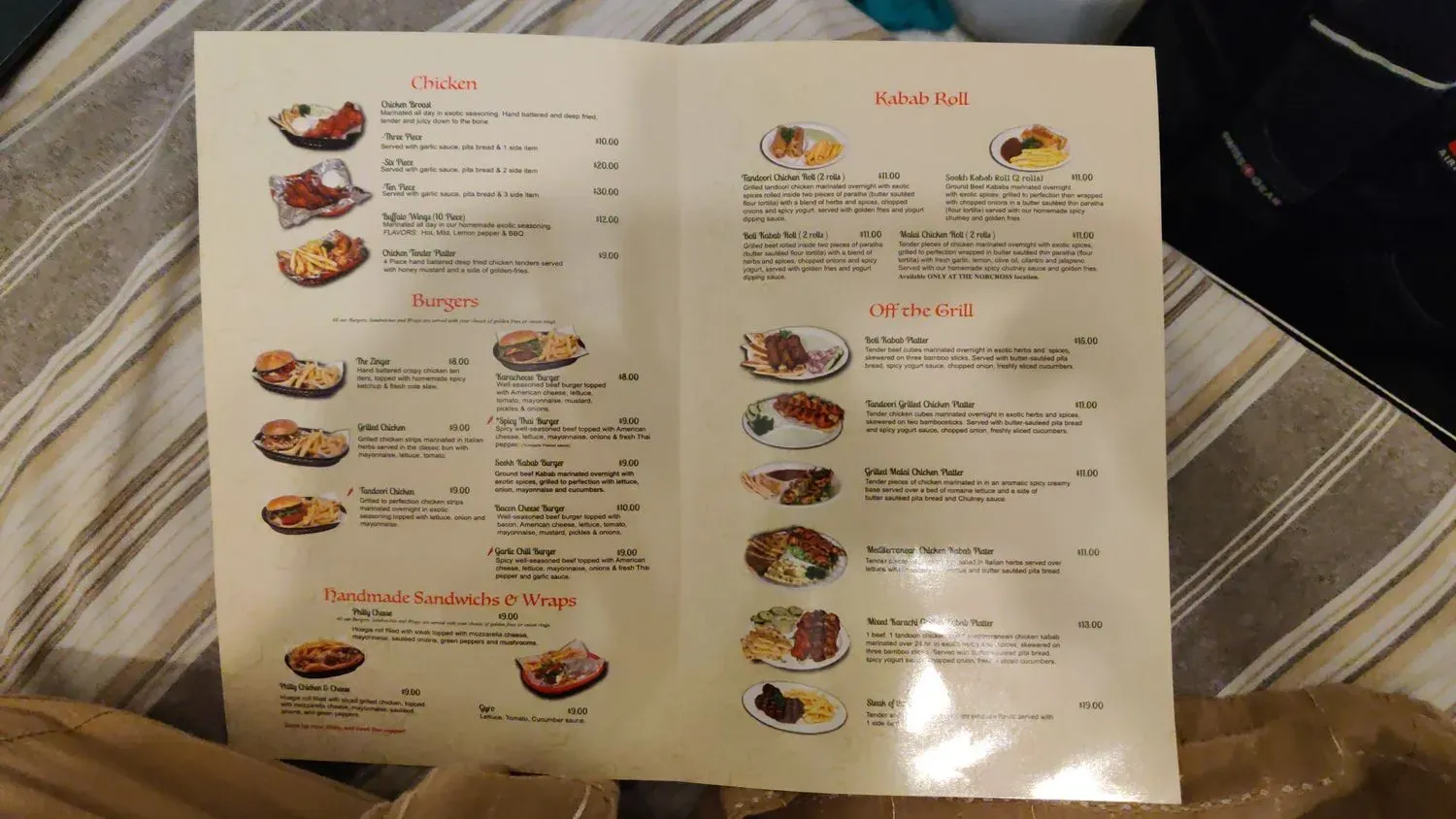 Menu 4