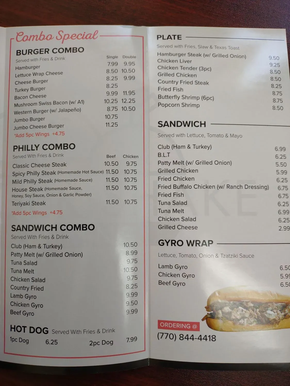 Menu 3