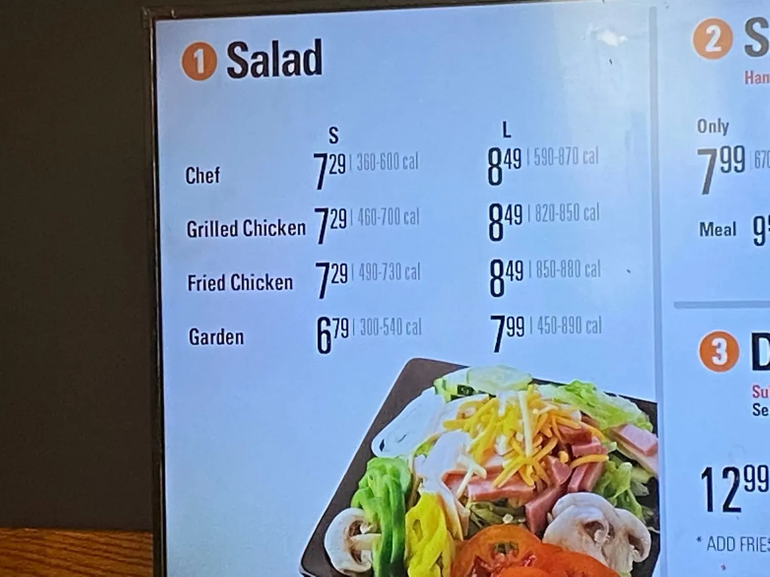 Menu 3