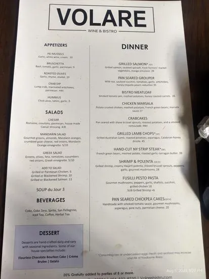 Menu 6