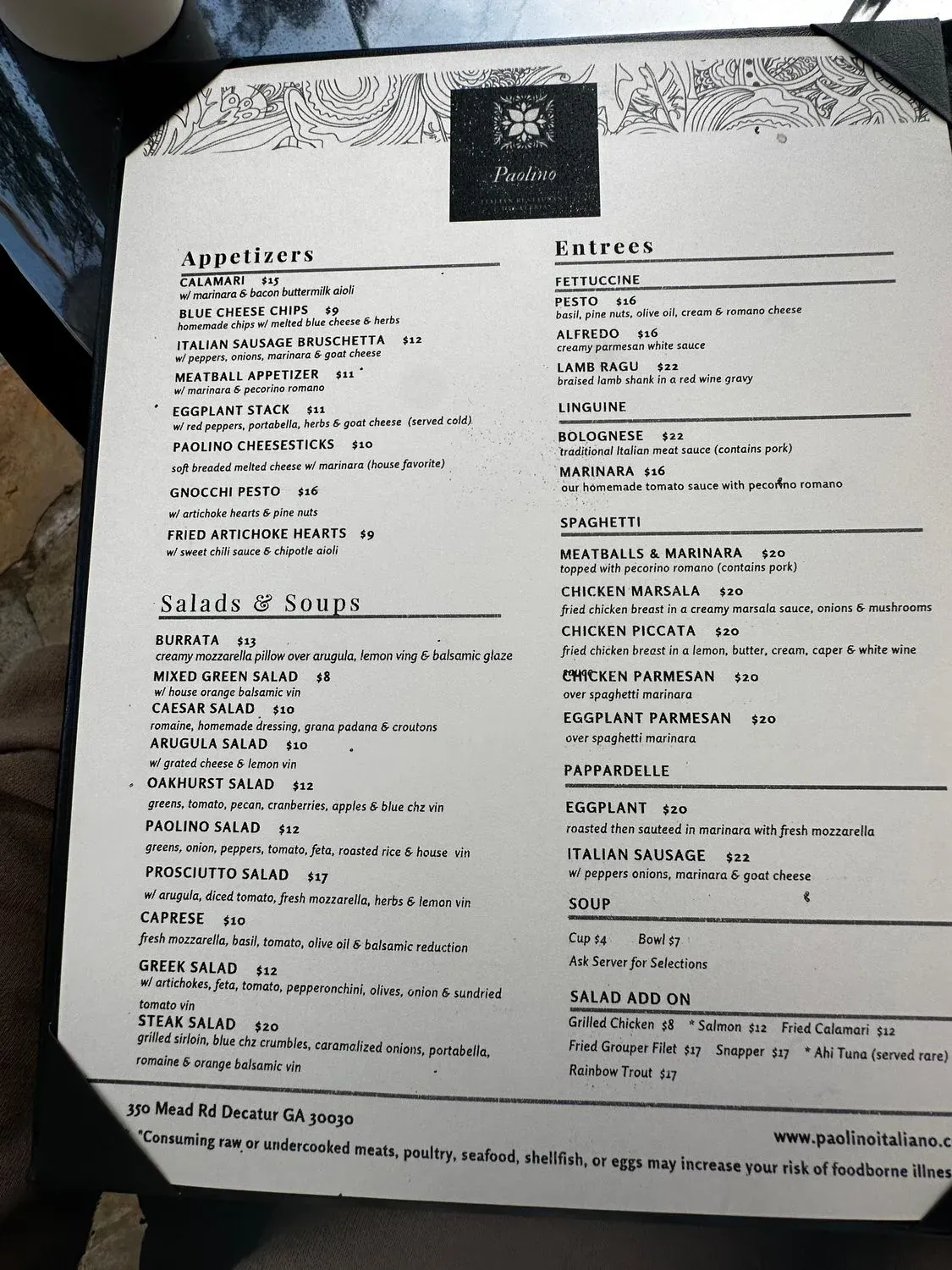 Menu 3