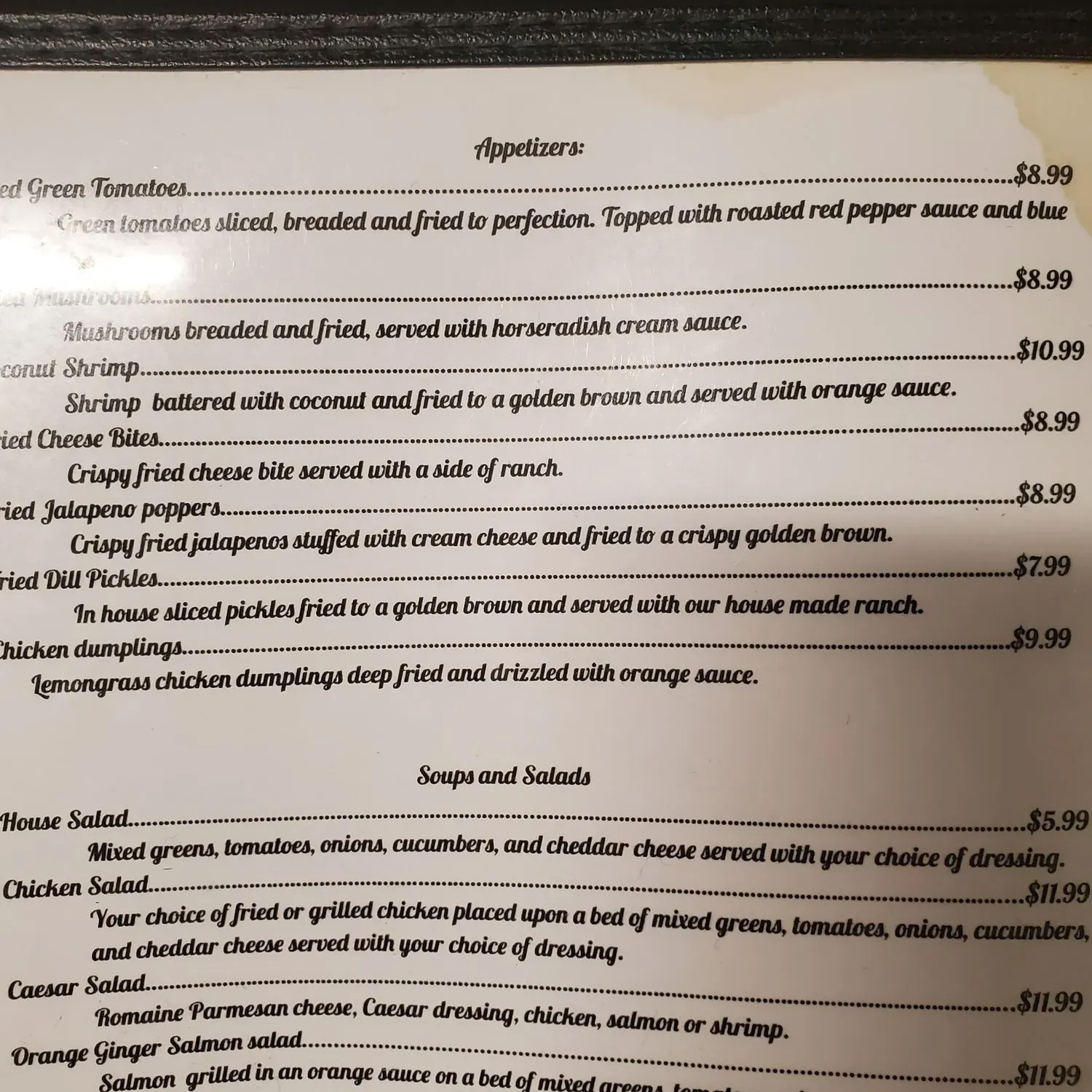 Menu 4