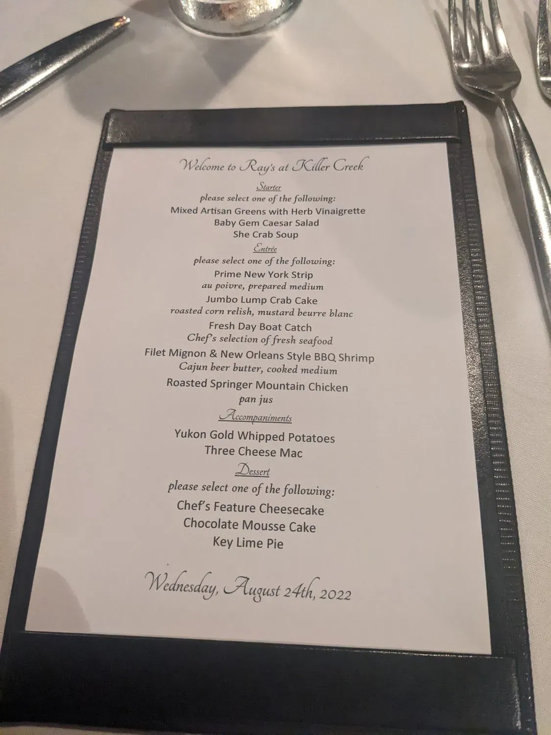 Menu 6