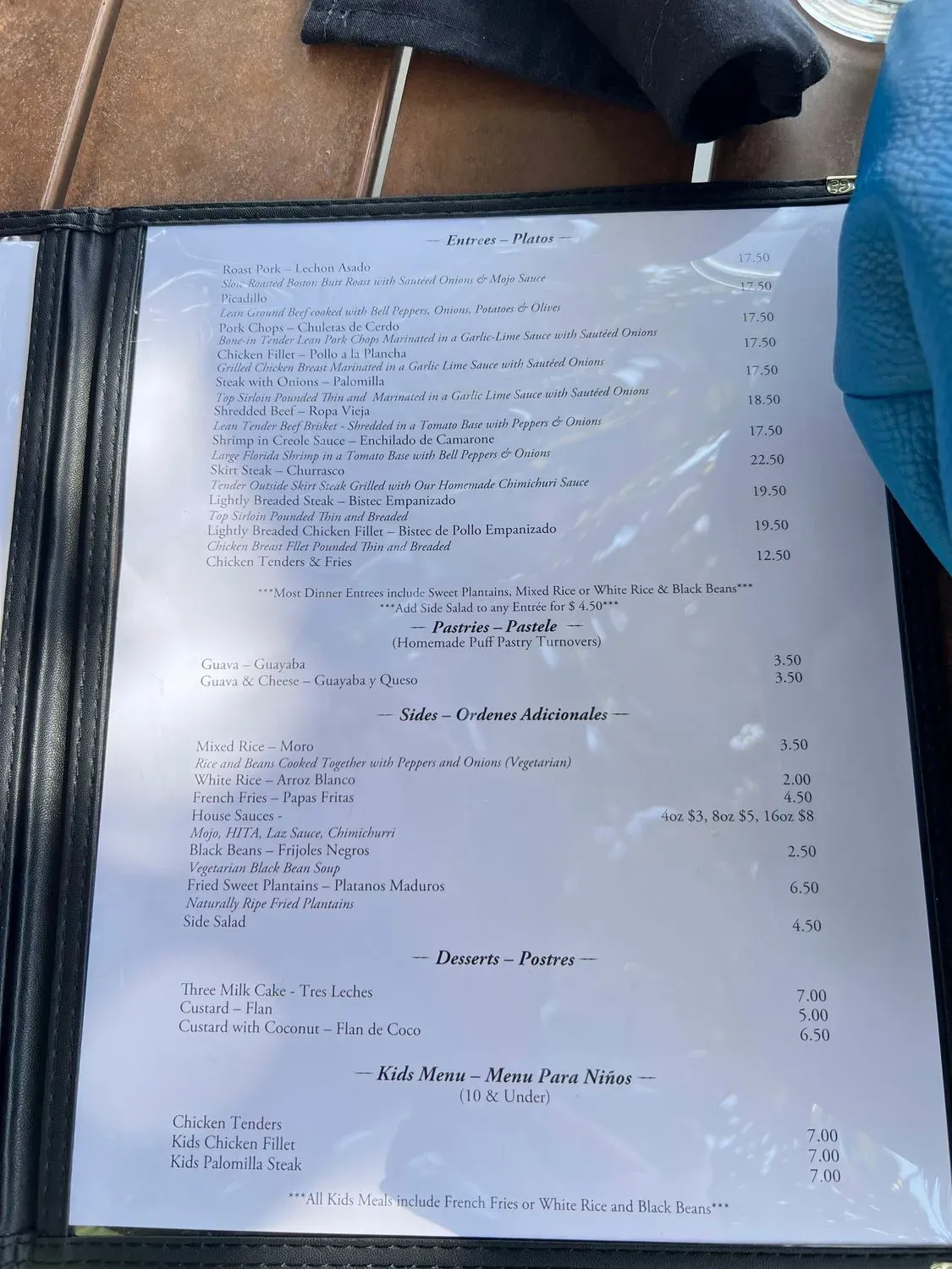 Menu 4