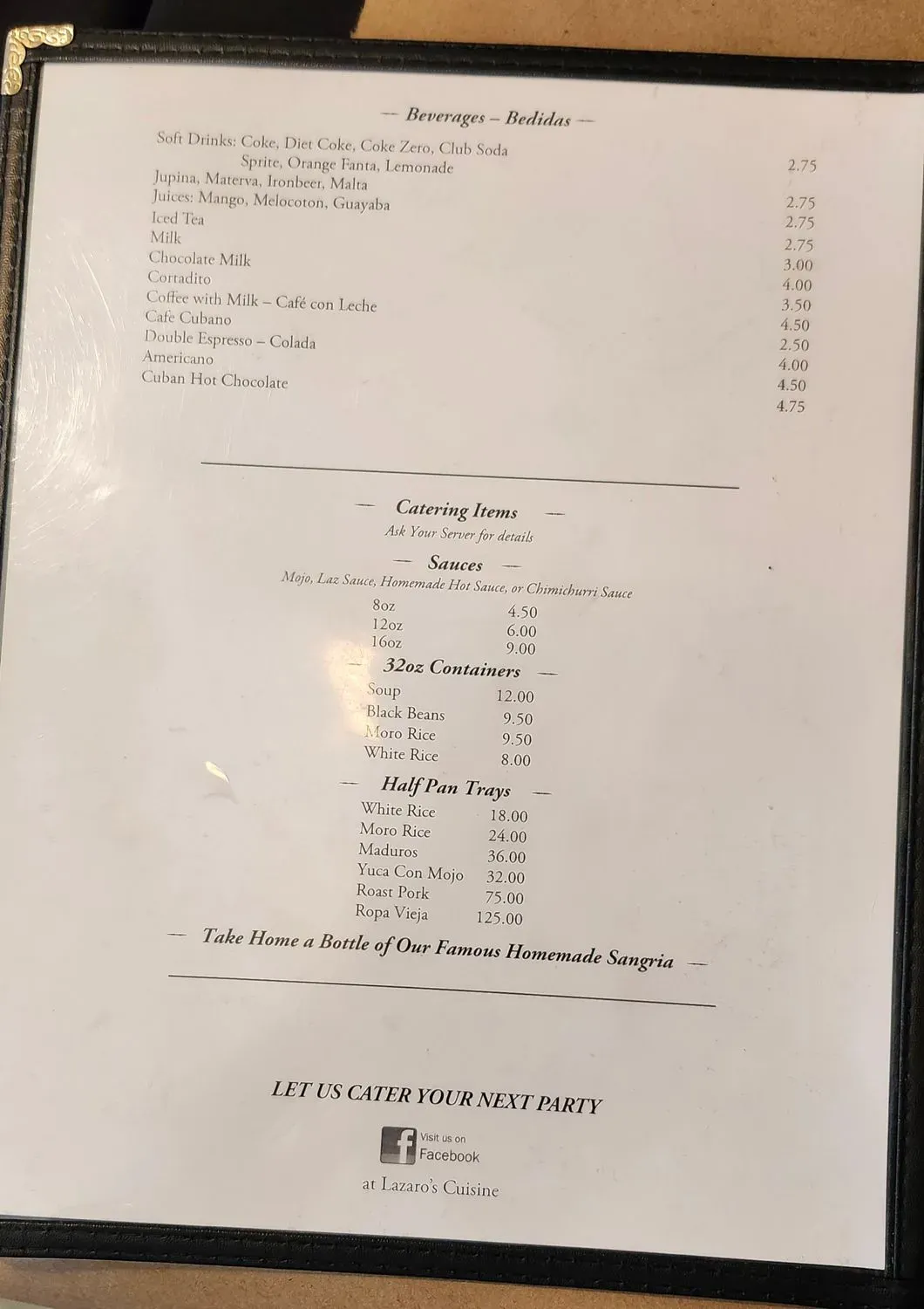 Menu 3