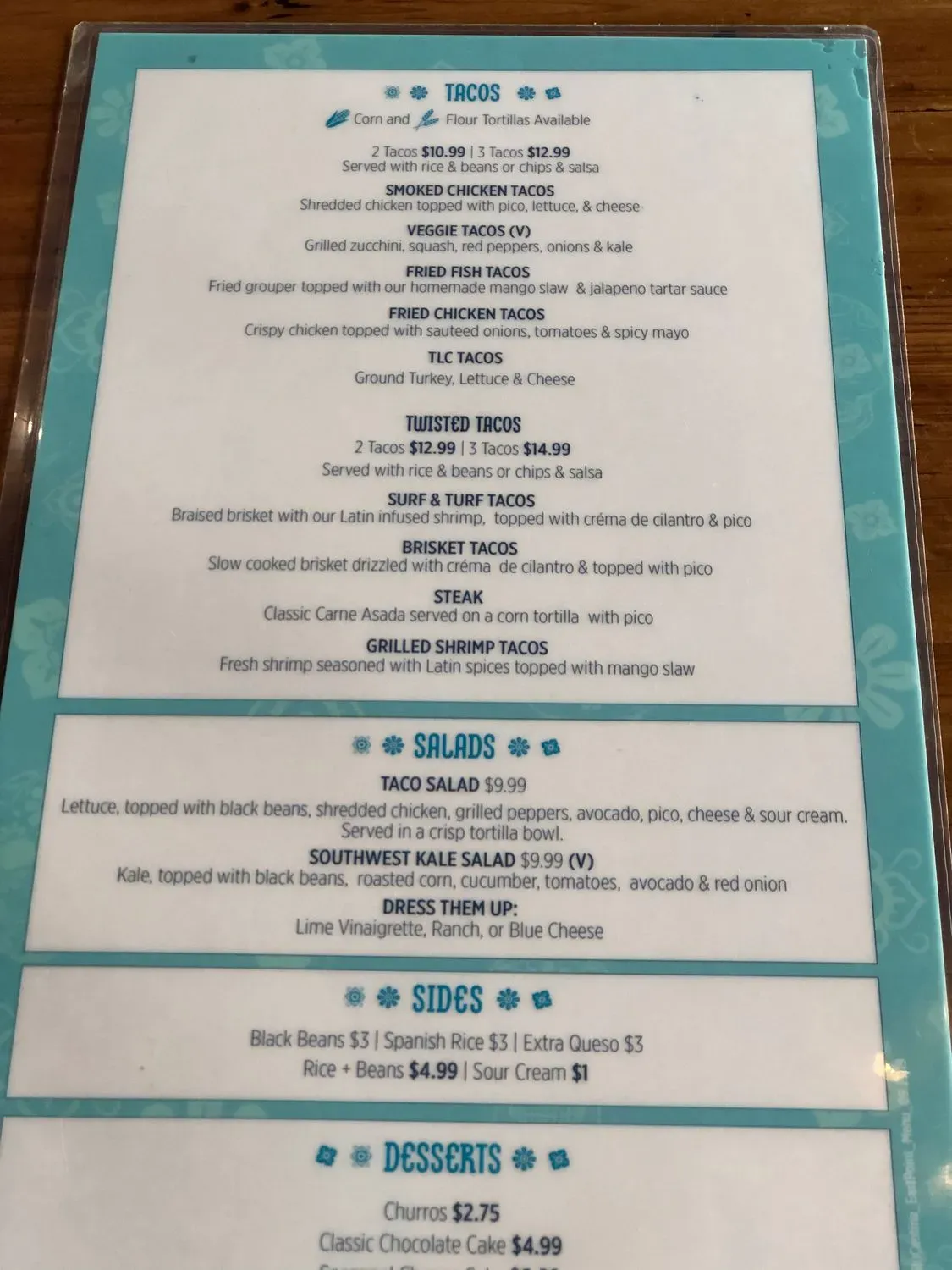 Menu 3