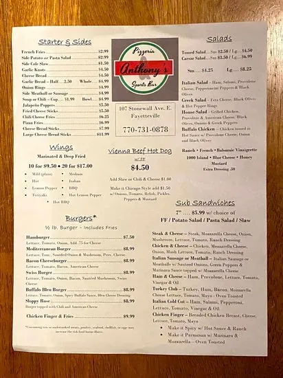 Menu 4