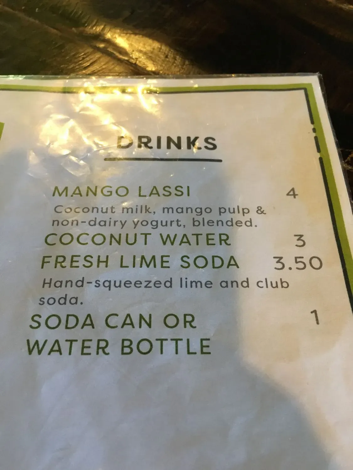 Menu 4