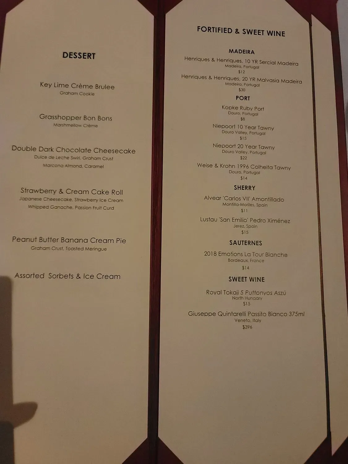 Menu 4